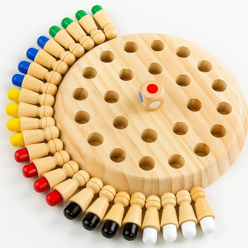 Mivoza | Handmade wooden toy for memory training